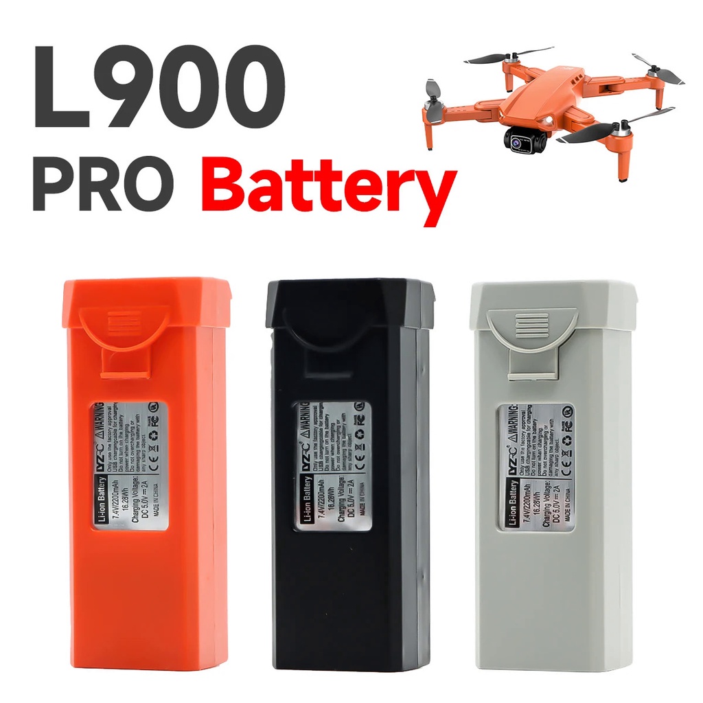 L900 PRO SE Drone แบตเตอรี่ Original 7.4V 2200MAh แบตเตอรี่สำหรับ Dron L900 SE MAX กล้อง Drone แบตเต