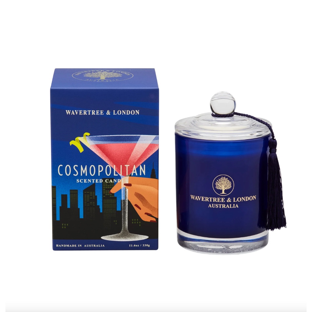 Wavertree &amp; London Soy Candle Cosmopolitan  330 g. เทียนหอมกลิ่นคอสโมโพลิแทน