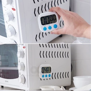 MANGO COFFEE นาฬิกาจับเวลาทำอาหาร หน้าจอ LED มี 2 สี ถ่าน AAA Digital Kitchen Timer