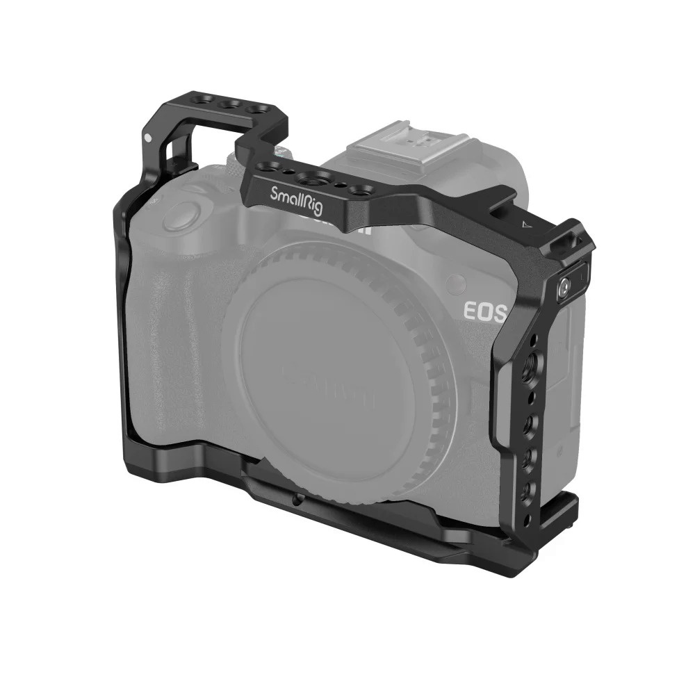 SmallRig EOS R50 Camera Cage Rig Protective Frame 1/4 "-20 Threaded Hole F/ 3/8"-16ระบบนิเวศอุปกรณ์เสริมสำหรับ Canon EOS