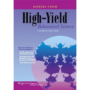 High-Yield: Behavioral Science (Paperback) Yr:2013 ISBN:9781451130300