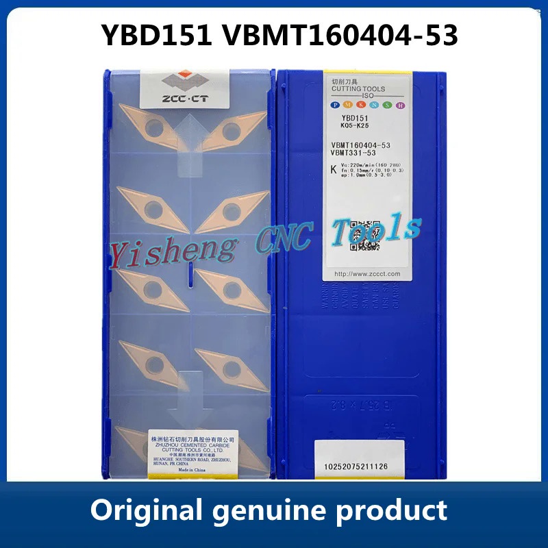 ต้นฉบับ Zcc CT YBC251 YBD151 CNC คาร์ไบด์