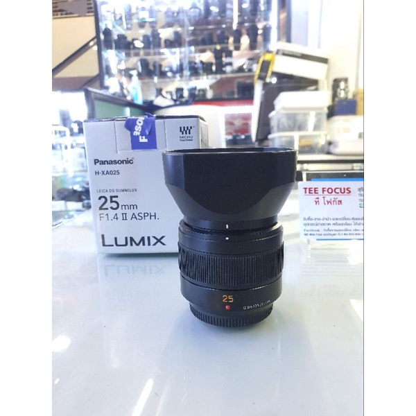 panasonic 25mm f1.4 ll asph lumix leica