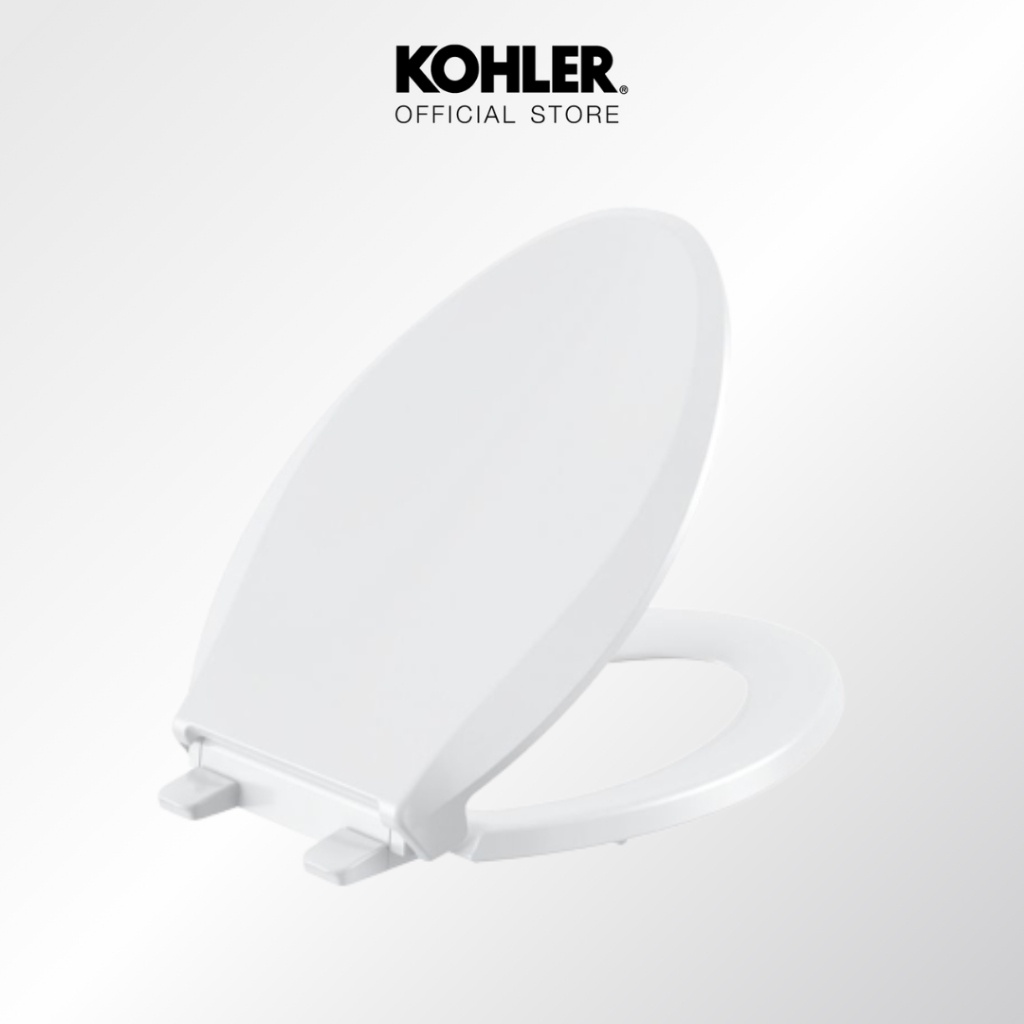 KOHLER Cachet quiet-close toilet seat ฝารองนั่งอีลองเกต รุ่น คาเช่ K-4636X-U-0