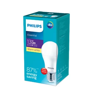 Philips Lighting หลอด Essential LED PHILIPS 13 วัตต์ Warm White E27 (3000K)