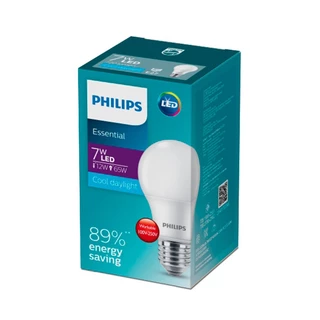 Philips Lighting Essential LED PHILIPS 7 วัตต์ Cool Daylight E27 (6500K)