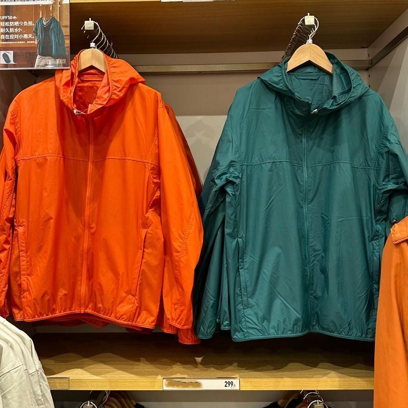 [จัดส่งตลอด 24 ชั่วโมง] ครีมกันแดดเสื้อผ้าผู้ชายผู้หญิงเสื้อแจ็คเก็ตคลุมด้วยผ้าป้องกันรังสีอัลตราไวโอเลตแบบพกพากันน้ํา w453773/459616/449613