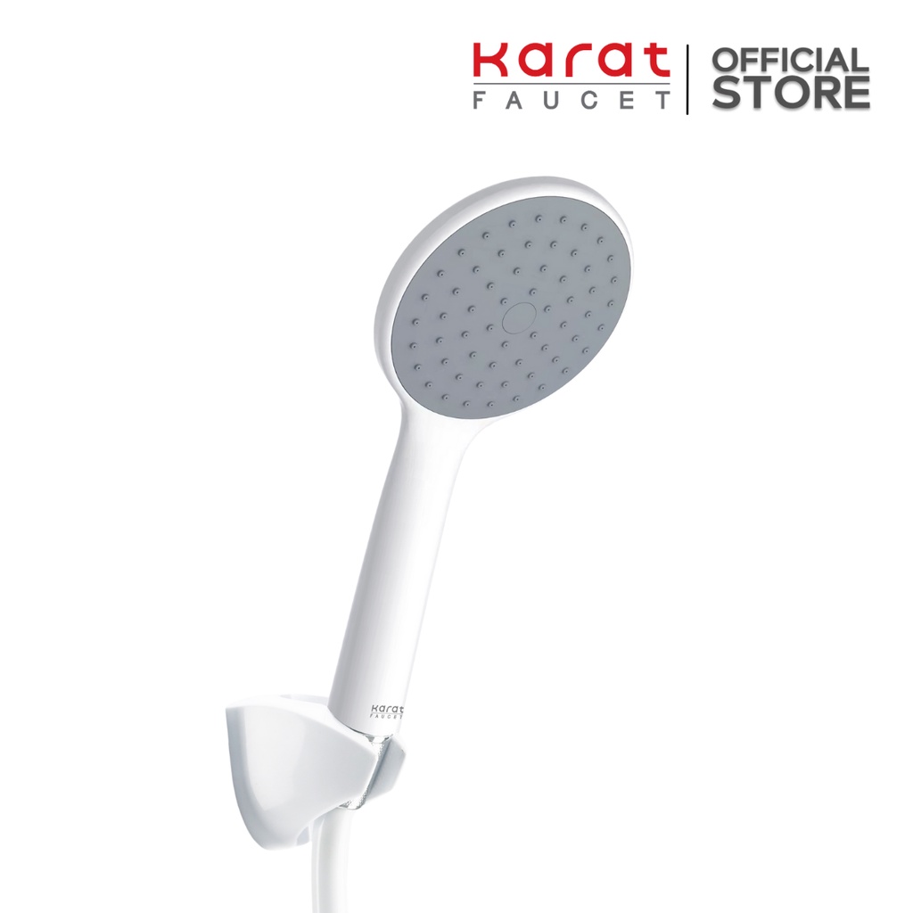 Karat Faucet ฝักบัวสายอ่อน 1 ระดับ ขนาด Ø 10.8 ซม. พร้อมสาย PVC รุ่น KS-75-231-11