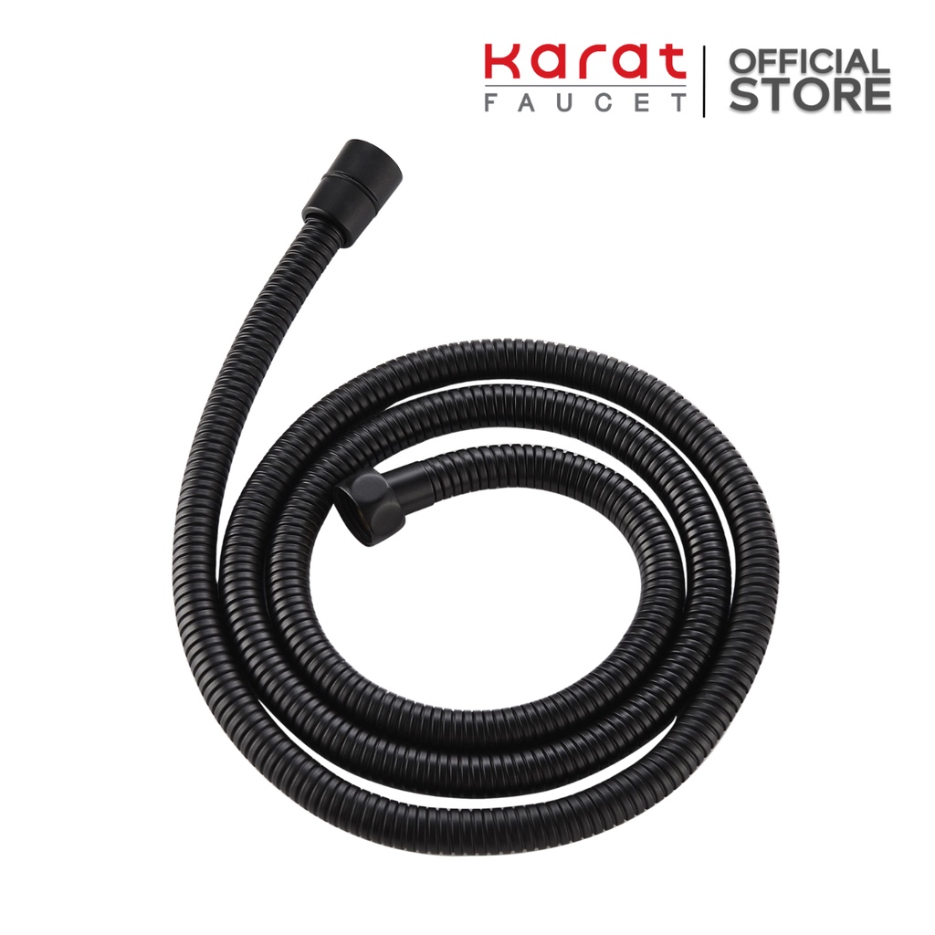 Karat Faucet สายฝักบัว สแตนเลส 304 ยาว 150 ซม. (สีดำ) รุ่น KA-06-920-55