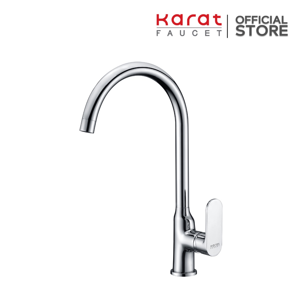 Karat Faucet ก๊อกซิงค์เดี่ยวติดบนเคาน์เตอร์ รุ่น KF-58-917-50
