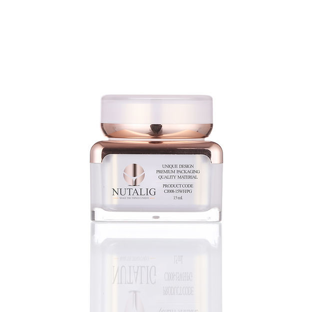 กระปุกบรรจุครีม เครื่องสำอาง เหมาะสำหรับครีม หรือสกินแคร์ ขนาด 15 กรัม