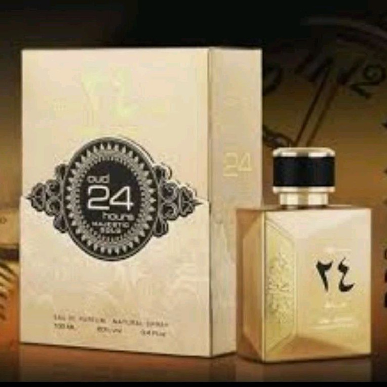 Oud 24 Hours Majestic Gold by Ard Al Zaafaran for unisex EDP 100ml น้ำหอมอาหรับคุณภาพสำหรับคนชอบoud 