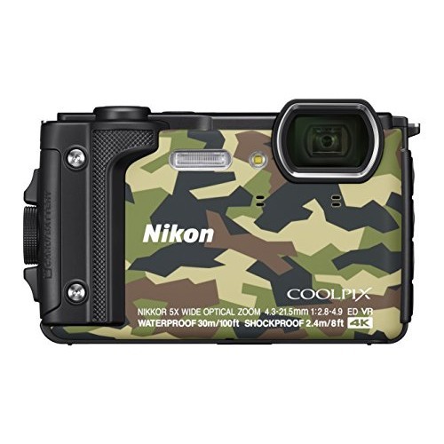 【ส่งตรงจากญี่ปุ่น】กล้องดิจิทัล Nikon Coolpix W300 Gr Coolpix ลายพราง กันน้ํา
