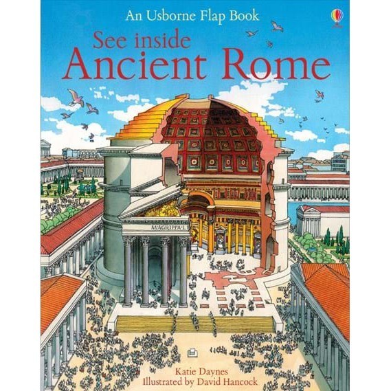 DKTODAY หนังสือ USBORNE SEE INSIDE ANCIENT ROME (AGE 6+)