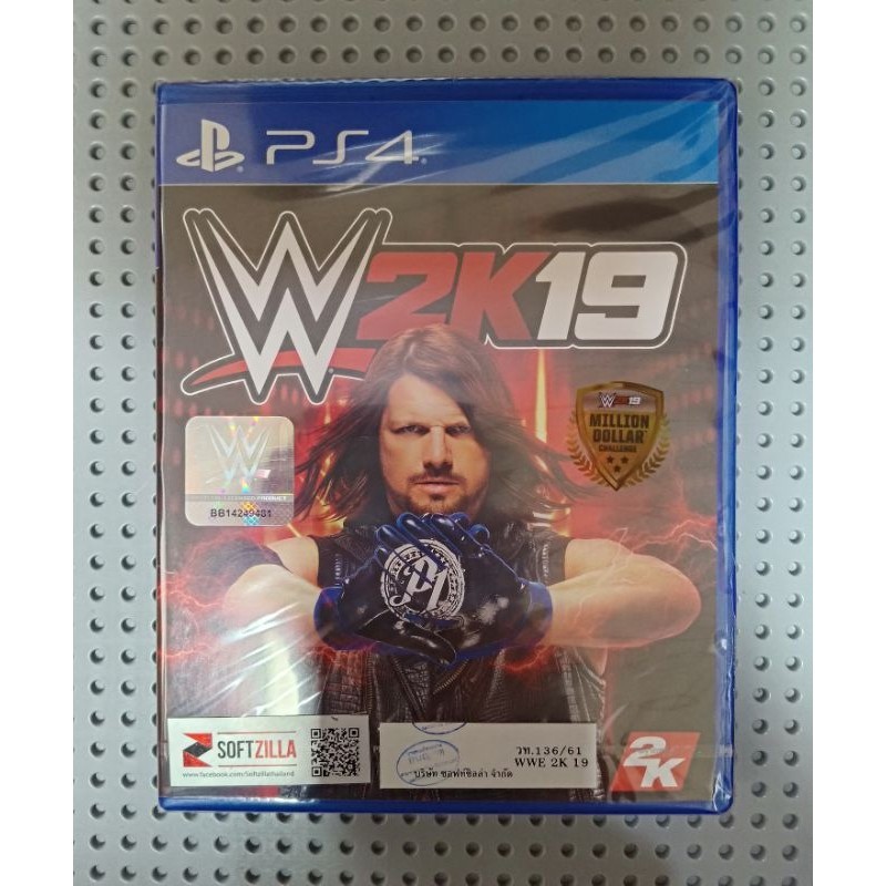 แผ่นเกม PS4 (มือ1) : WWE 2K19 / W2K 19