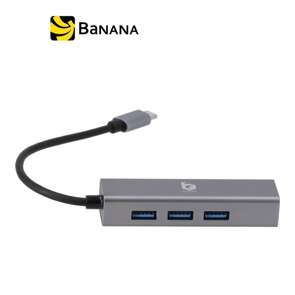 Blue Box ยูเอสบีฮับ Type-C to USB-A 3.0 Hub 4 Ports by Banana IT