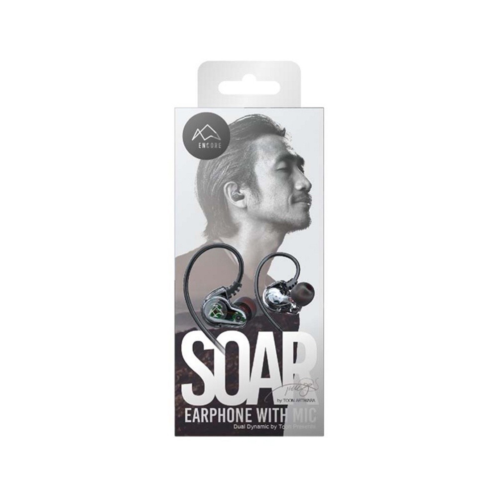 หูฟังอินเอียร์มอนิเตอร์ Encore Soar Black by Banana IT