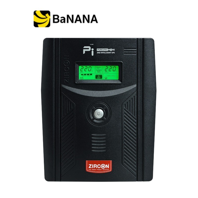 เครื่องสำรองไฟ  ZIRCON UPS PI 2000 (2000VA/1400W) by Banana IT