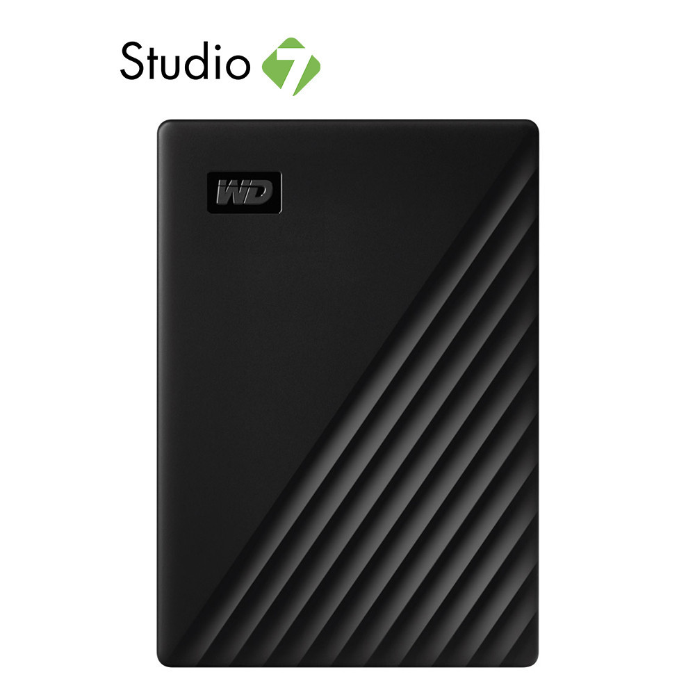 ฮาร์ดดิสก์ WD HDD Ext  My Passport 2019 USB 3.0 Black by Studio7