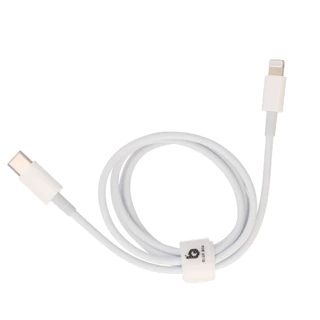 สายชาร์จ Blue Box USB-C to Lightning Cable 27W BB-C06 White by Studio7