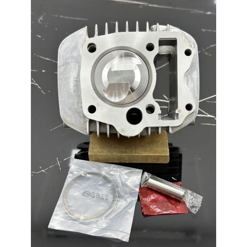 เสื้อ125ลูก59หัวนูน2วาวพร้อมปาดหลบวาวลูกสูบสลัก13มิลปลอกสูบยาวกว่าของ15มิลใส่125คาร์บูR-S-Xและ125iไฟ