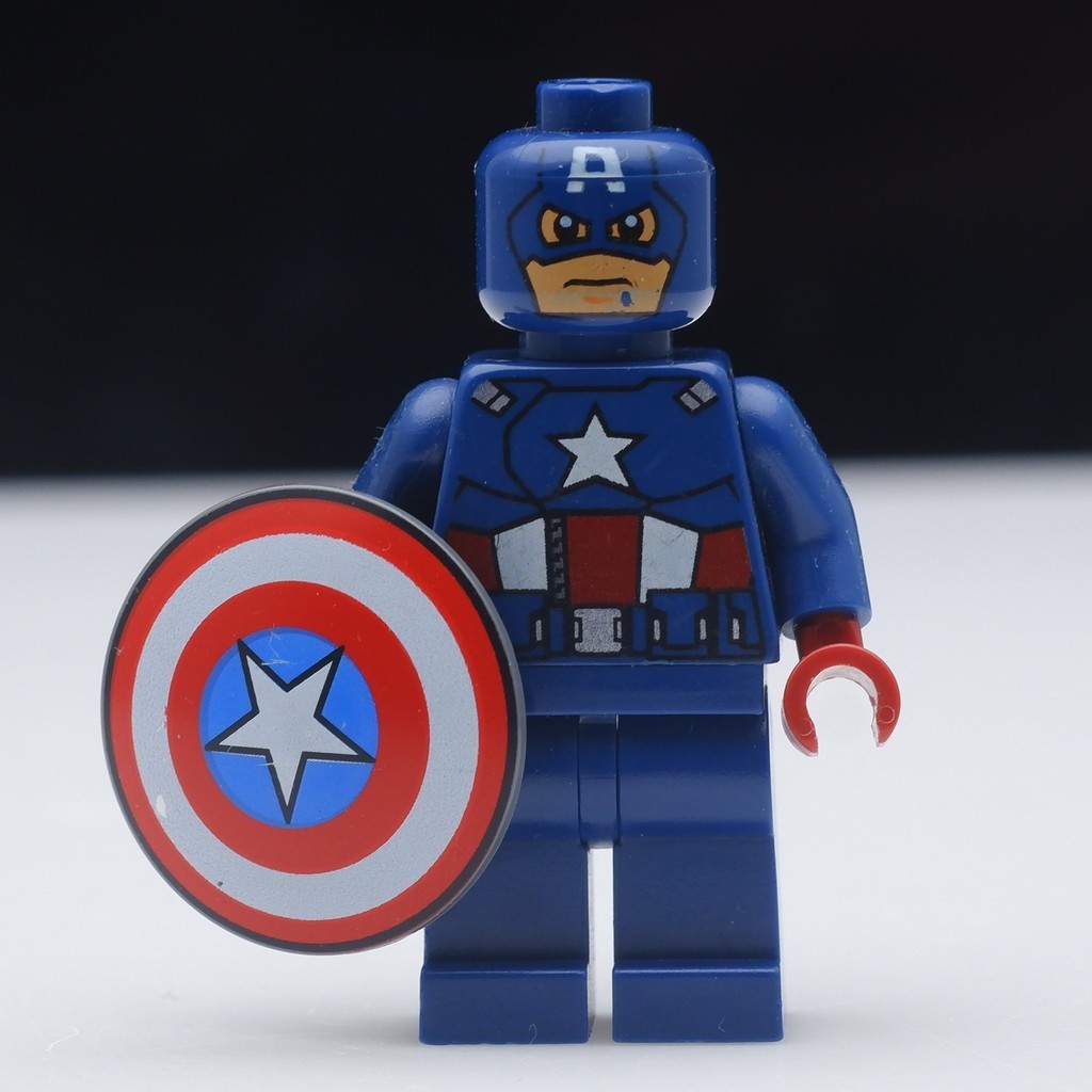 LEGO Marvel Captain America Dark Blue Suit *used มือสอง