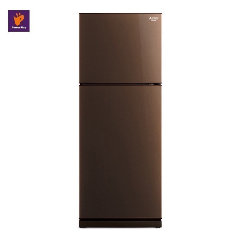 MITSUBISHI ELECTRIC ตู้เย็น 2 ประตู (12.7 คิว, สีน้ำตาลคอปเปอร์) รุ่น MR-FC38ES-BR