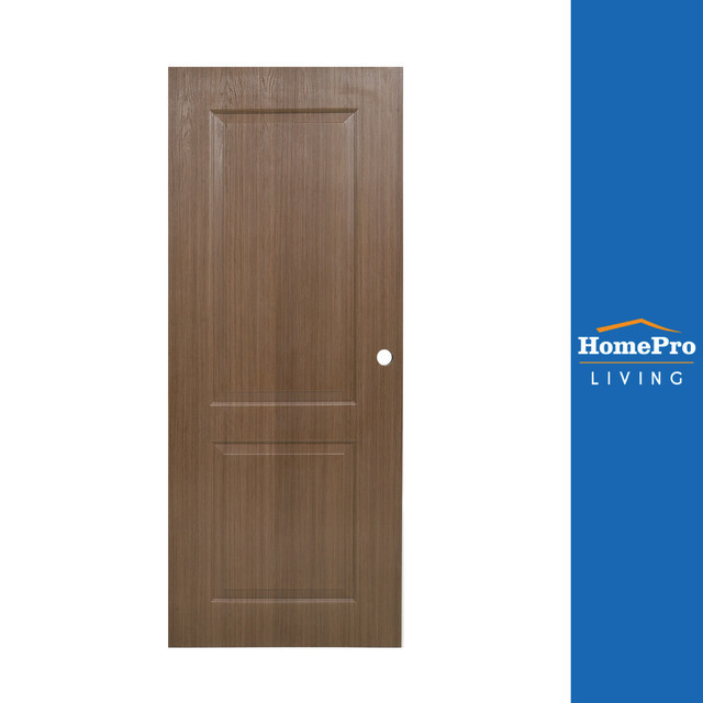 HomePro ประตูภายใน UPVC PZ04 80x200 ซม. สี CHOCOLATE แบรนด์ AZLE
