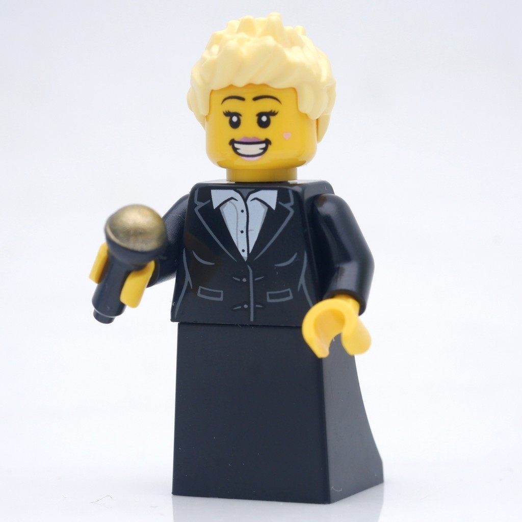LEGO Carol Singer Black Suit Town &amp; City *new