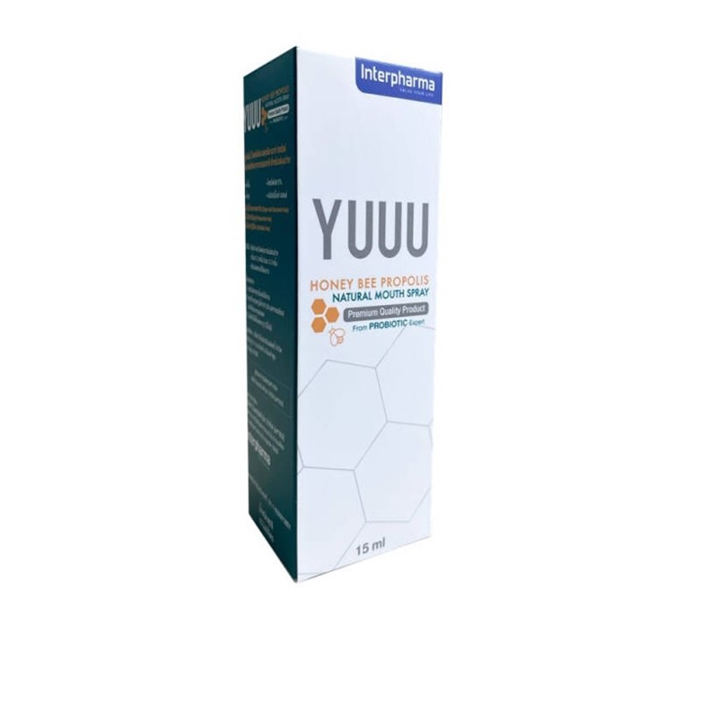 ยู โพรโพลิส เม้าท์ สเปรย์ 15 มิลลิลิตร/ YUUU PROPOLIS MOUTH SPRAY 15ML.