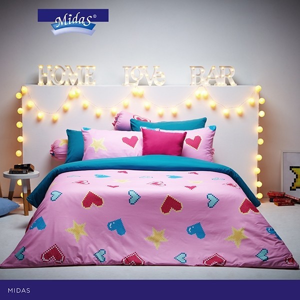 Midas ชุดผ้าปูที่นอน (Clearance) รุ่น Isabel ขนาดสินค้า 6,5 ฟุต ส่งฟรี