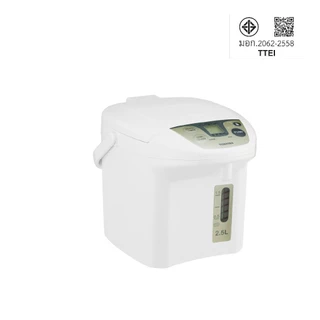 TOSHIBA กระติกน้ำร้อนดิจิตอล รุ่น PLK-25FL(WT)A ความจุ 2.5 ลิตร