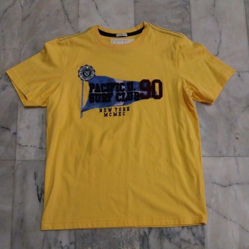 เสื้อยืดแขนสั้น แนวแฟชั่น Pacific Union HERITAGE มือสอง สภาพดี ของพร้อมส่งครับ