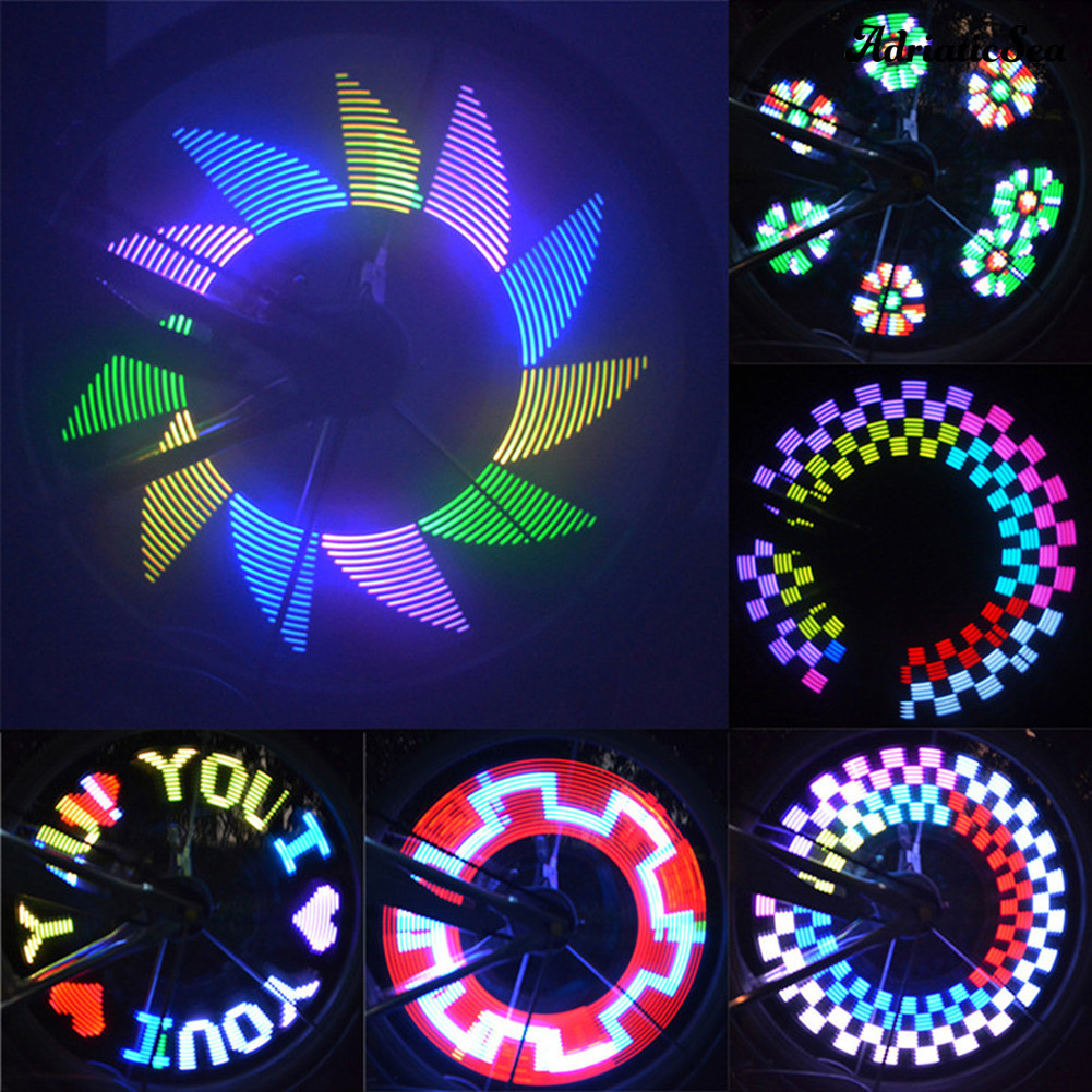 [COD]✪ไฟสัญญาณ Led 32 ดวง หลากสีสัน สําหรับติดซี่ล้อรถจักรยาน DIY