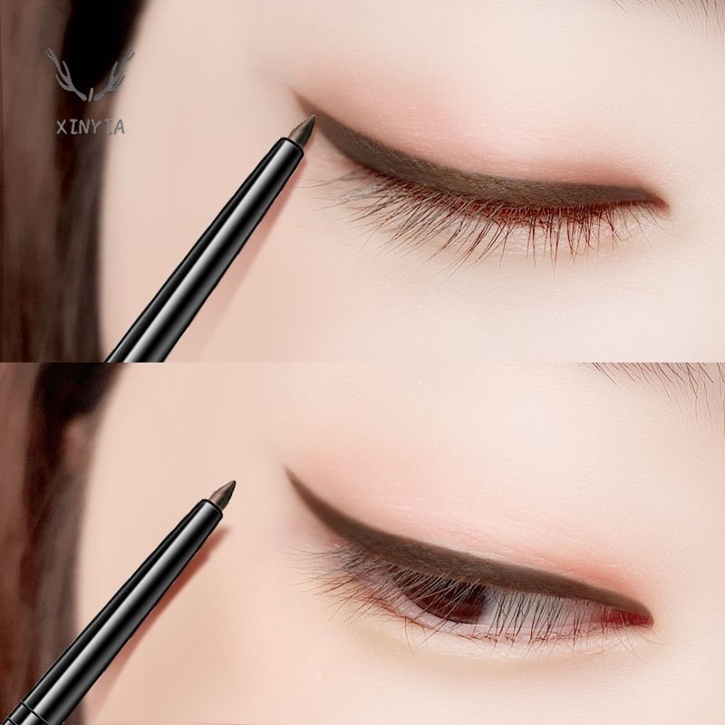 อายไลเนอร์ แห้งเร็ว กันน้ำ คุณภาพสูง และติดทนนาน หมุนอัตโนมัติ 3 สี