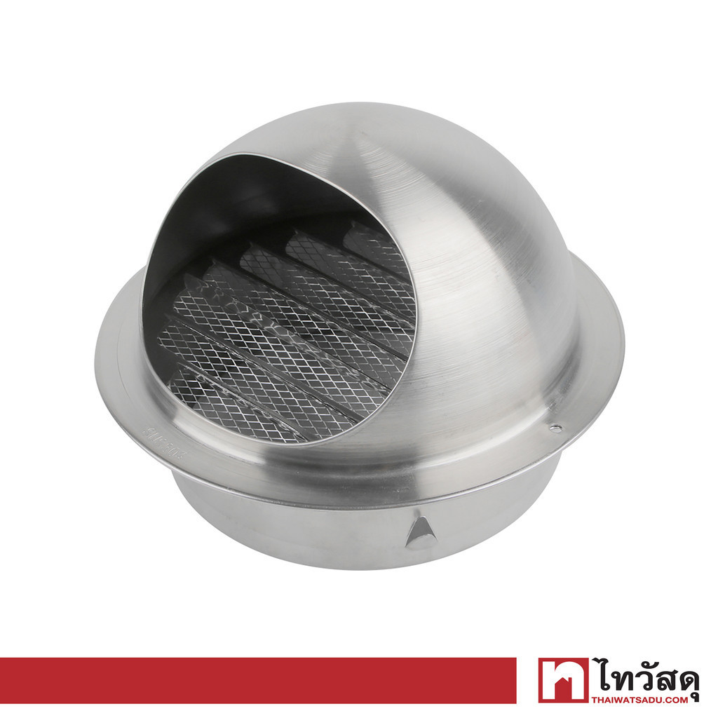 ZAGIO ฝาครอบสเตนเลสแบบกลม รุ่น HTFM-6 ขนาด 6 นิ้ว สีสเตนเลส