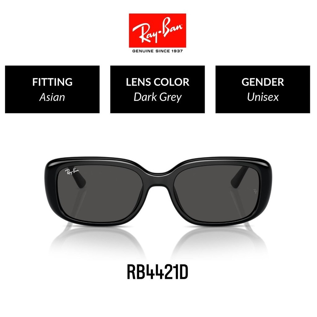 RAY-BAN RB4421D 667787 - Sunglasses แว่นกันแดด