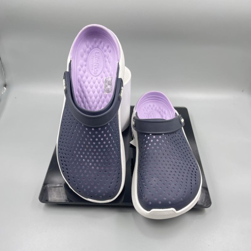 รองเท้าแตะ crocs LiteRide ใส่สบาย ทั้งชายและหญิง วัสดุผลิต จากยางแท้ 100% 36-46