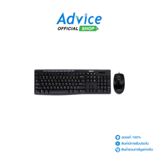 LOGITECH 2IN1 USB MK200 BLACK - A0037387