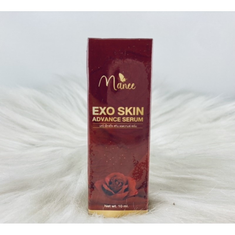 [พร้อมส่ง ] Manee EXO SKIN ADVANCE SERUM มณี เอ็กซ์โซ แอดวานซ์ เซรั่ม 10ml.