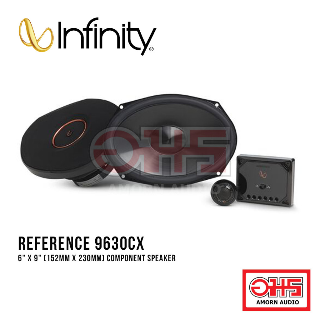 Infinity REFERENCE 9630CX 6" x 9" (152mm x 230mm) component speaker system, 375W AMORN AUDIO
