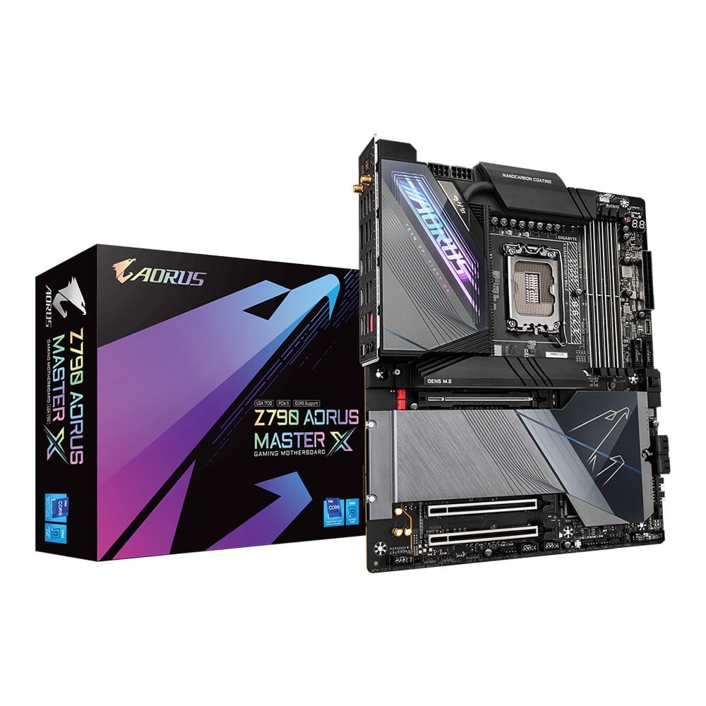 MAINBOARD (เมนบอร์ด) GIGABYTE Z790 AORUS MASTER X (REV. 1.0) (DDR5) (SOCKET LGA 1700) (E-ATX)