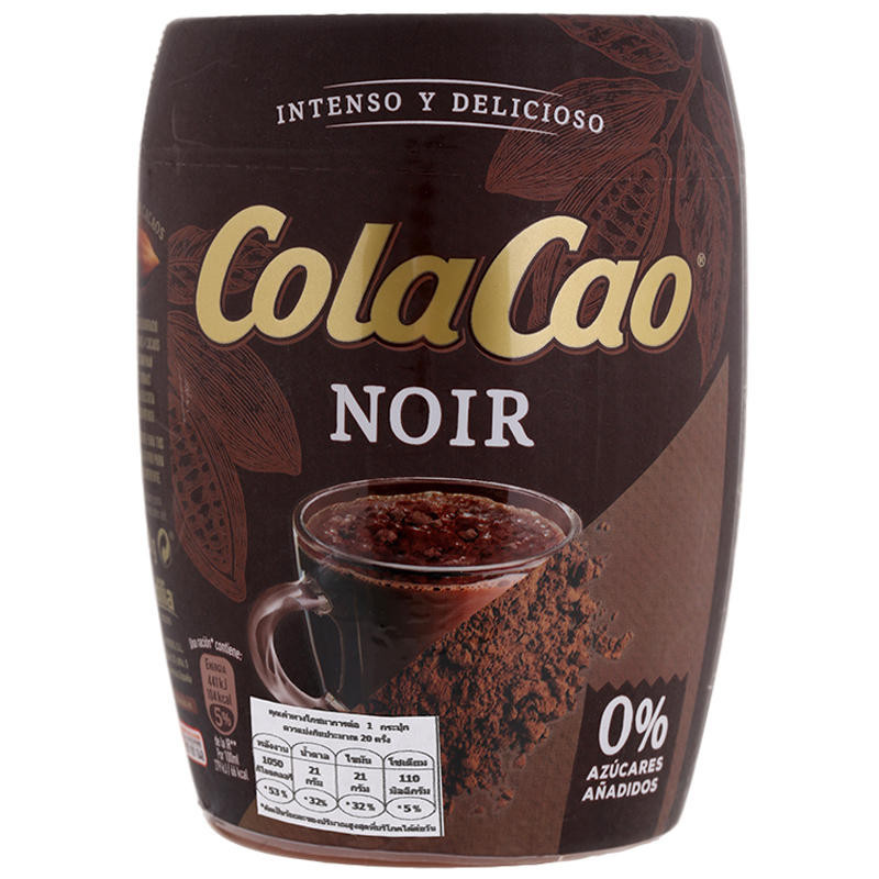 Flash Sale⏰ โกลาเกานัวร์เครื่องดื่มโกโก้ชนิดผง 300กรัม 📌 Cola Cao Noir Chocolate Drink 300g. [8410014464941]