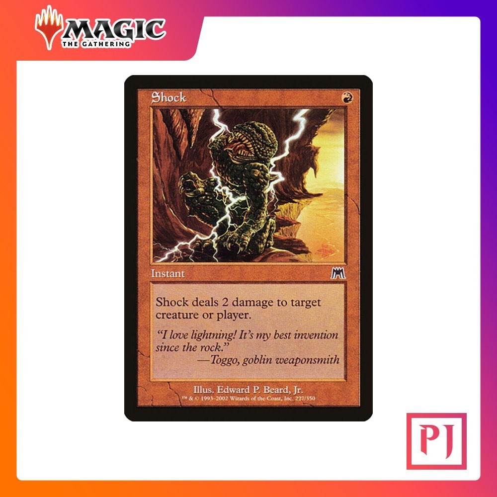 [MTG] Shock [ONS] [RED] [COMMON] [NORMAL] [ENG] (การ์ดเมจิค / Magic the Gathering)