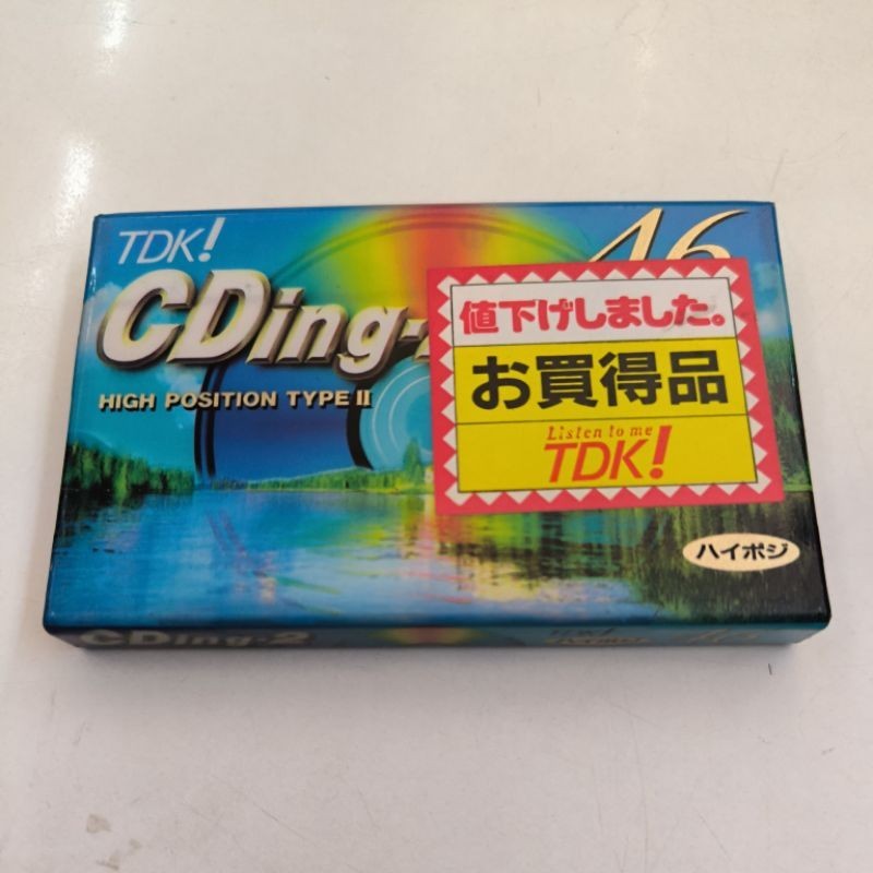 ม้วนเทปเปล่า tdk CDing.2 46