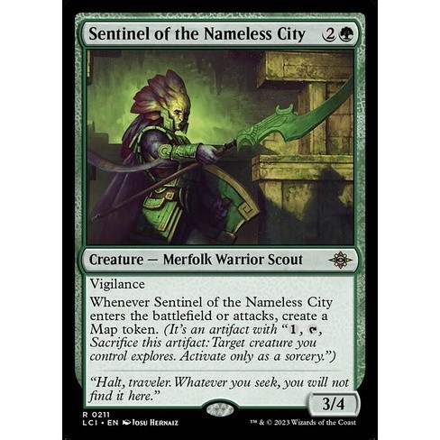 [The Lost Caverns Of Ixalan] - [LCI] - (R) - [Sentinel of the Nameless City] - [2023]