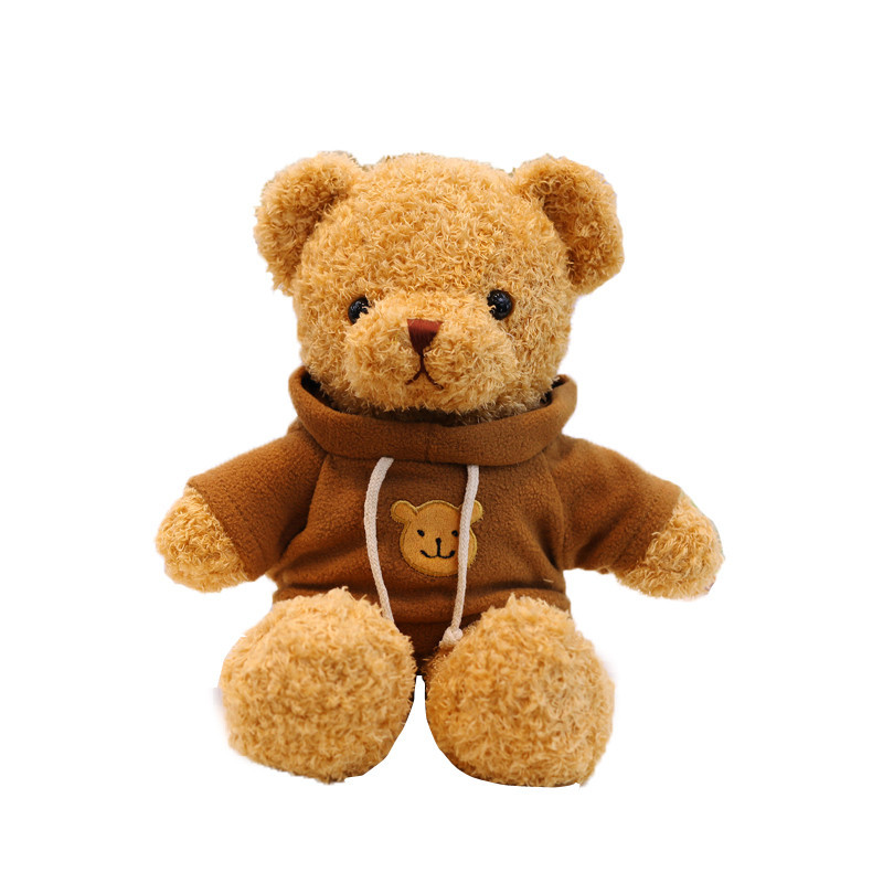 Muxi Beier Teddy Bear BEBEAR Panda Little Bear Figurine Doll Ragdoll Plush Toy Small Size for Girlfriend Girls Birthday