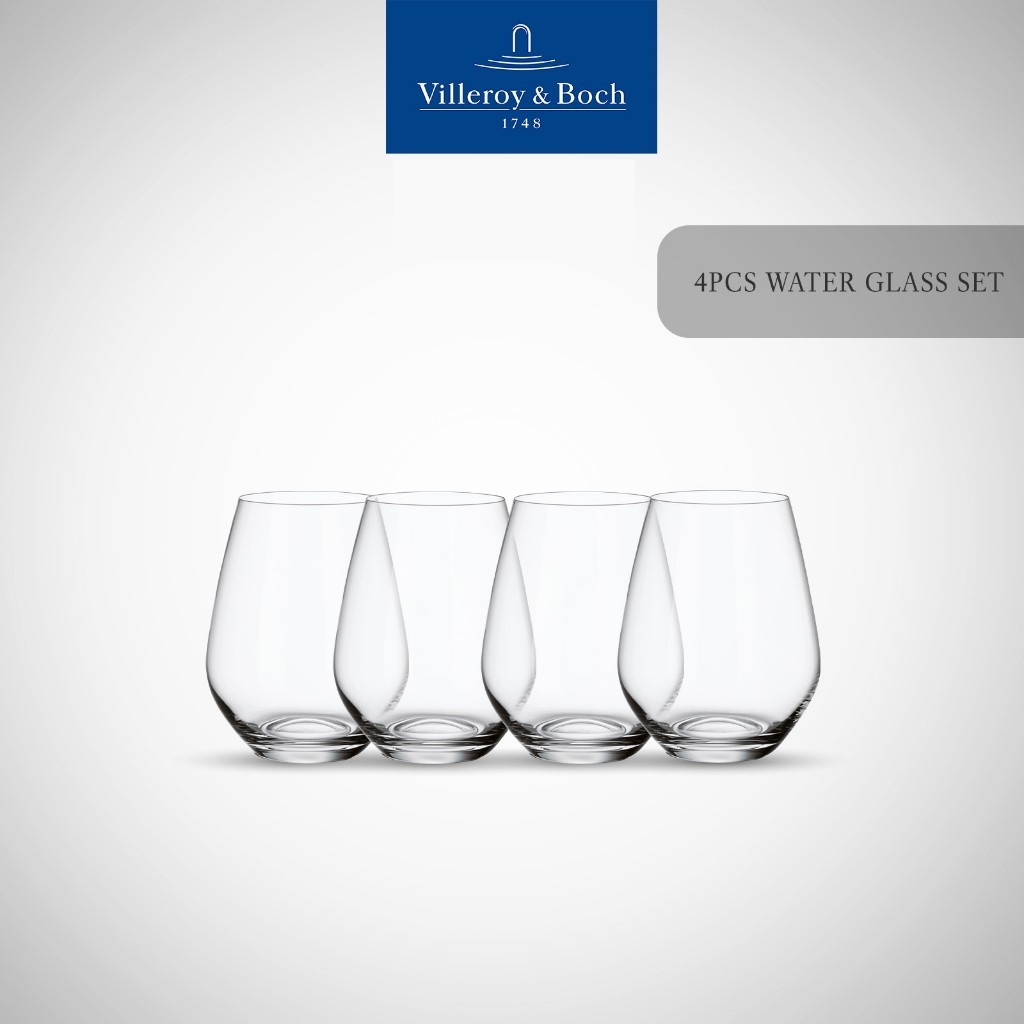 Villeroy & Boch - Ovid ชุดแก้วน้ำคริสตัล 4 ชิ้น