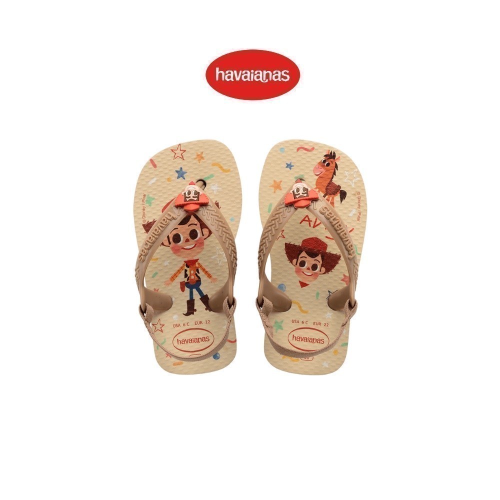 HAVAIANAS รองเท้าแตะผู้หญิง Baby Disney Classics Flip Flops White 41370070001B_H2WTXX