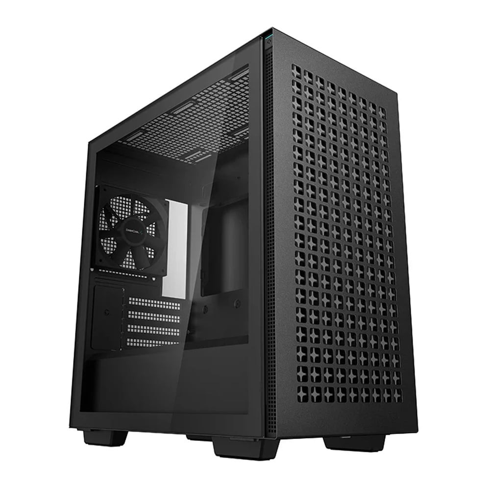 CASE (เคส) DEEPCOOL CH370 (BLACK) (MICRO-ATX)